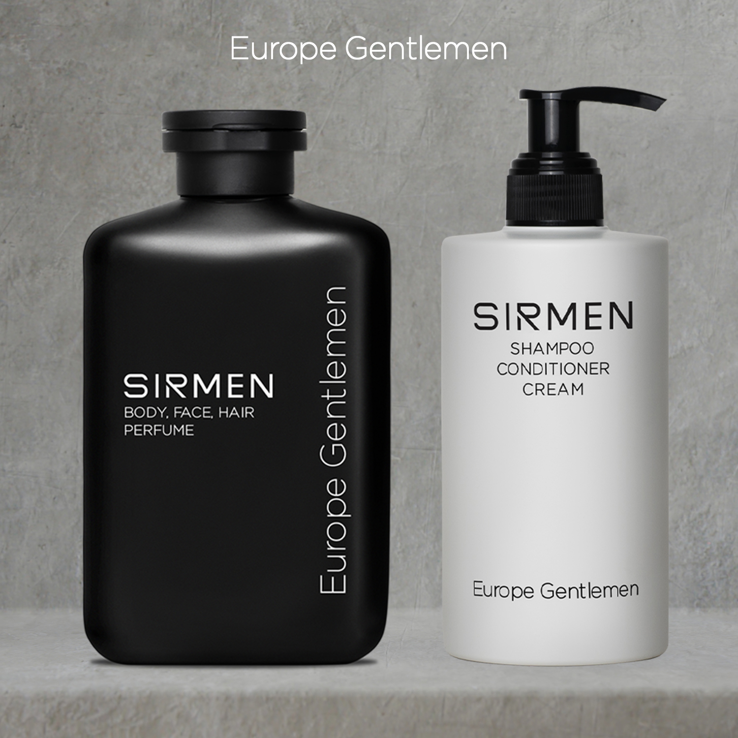 [Combo Monaco Europe] Sữa tắm 350g và Dầu gội 320g nguyên liệu châu Âu SIRMEN Europe Gentlemen cao cấp 100g chiết xuất tự nhiên