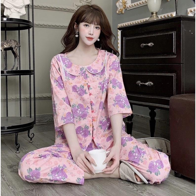 Đồ nữ, đồ bộ mặc nhà, quần áo nữ chất kate hàn