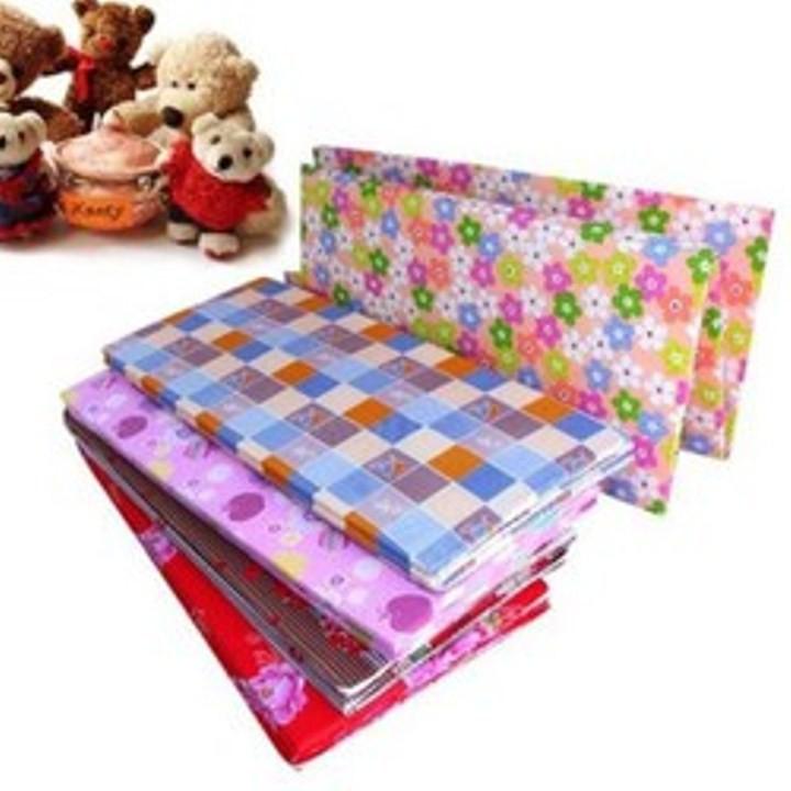 Nệm / Đệm Bông Ép HQ Gấp 3 Trẻ Em : Shop Giao Màu Ngẫu Nhiên