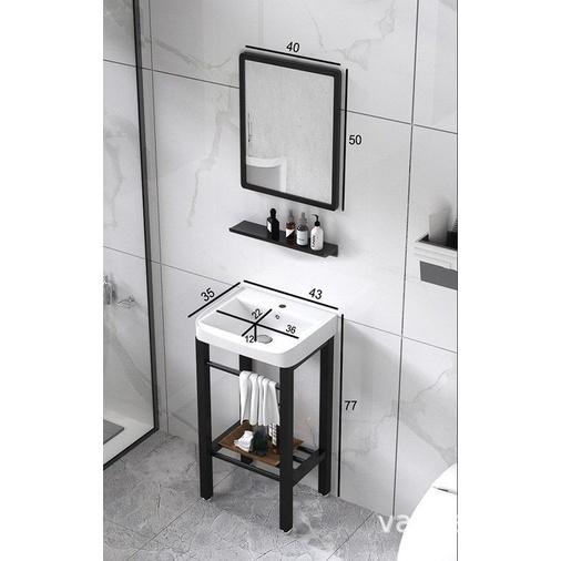 Bộ chậu lavabo có chân
