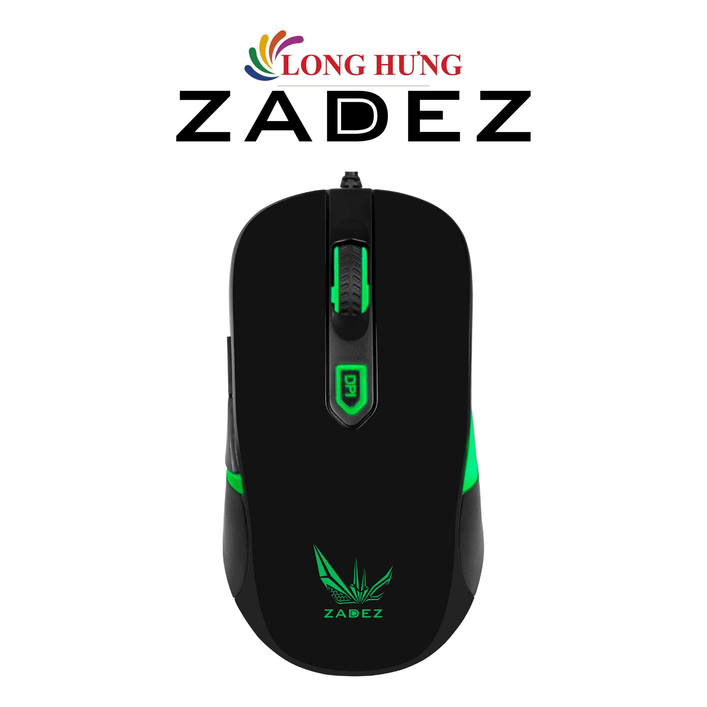 Chuột có dây Gaming Zadez GT-613M Gen2 - Hàng chính hãng