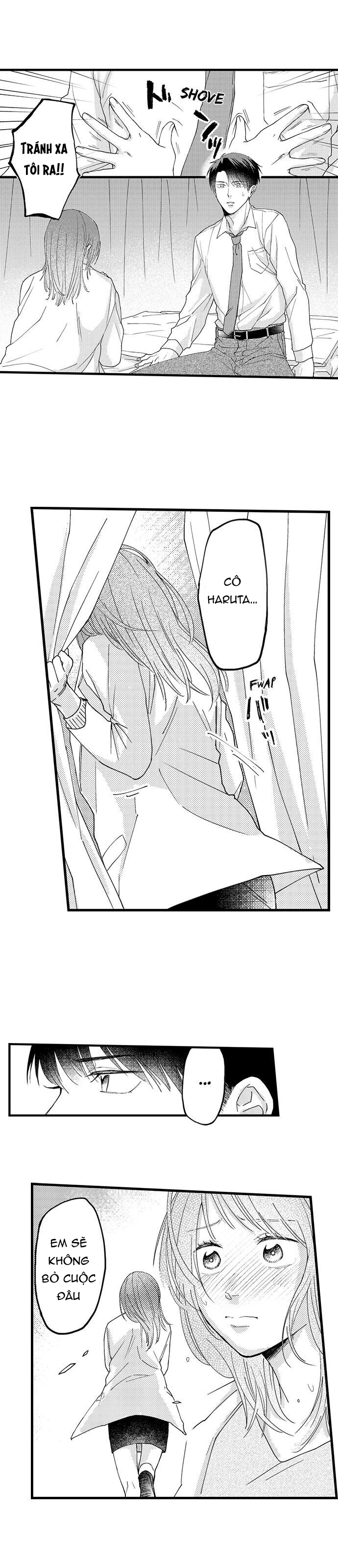tháng 4, ngăn cách được xóa bỏ, em đã trở thành người lớn để có thể ôm cô (full) chapter 3.3 2