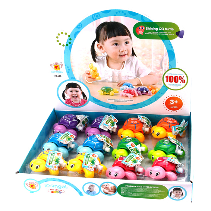 Đồ Chơi Xe Dây Cót Rùa IQ Angel - 628 (Giao Màu Ngẫu Nhiên)