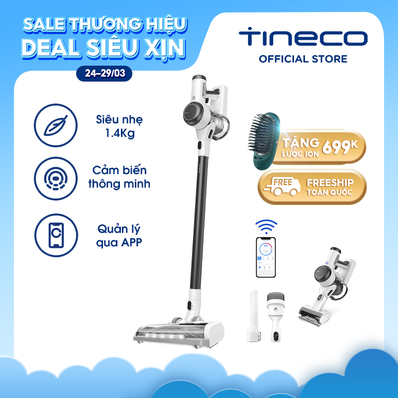 Máy hút bụi cầm tay thông minh Tineco Pure One X - Hàng chính hãng