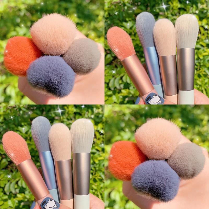 Bộ cọ trang điểm make up cá nhân 8 cây tặng kèm túi zip Vintage