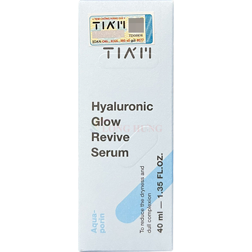 Tinh chất dưỡng da TIA'M Hyaluronic Glow Revive (40ml) - Hàng chính hãng