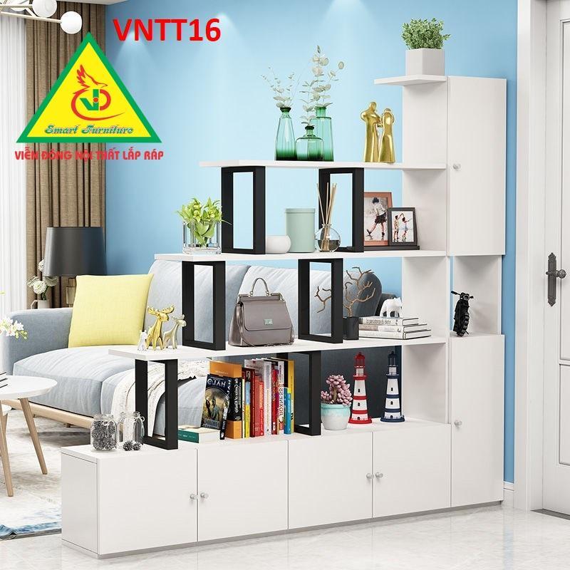 TỦ KỆ TRANG TRÍ KIÊM VÁCH NGĂN TNTT16 - Nội thất lắp ráp Viendong Adv