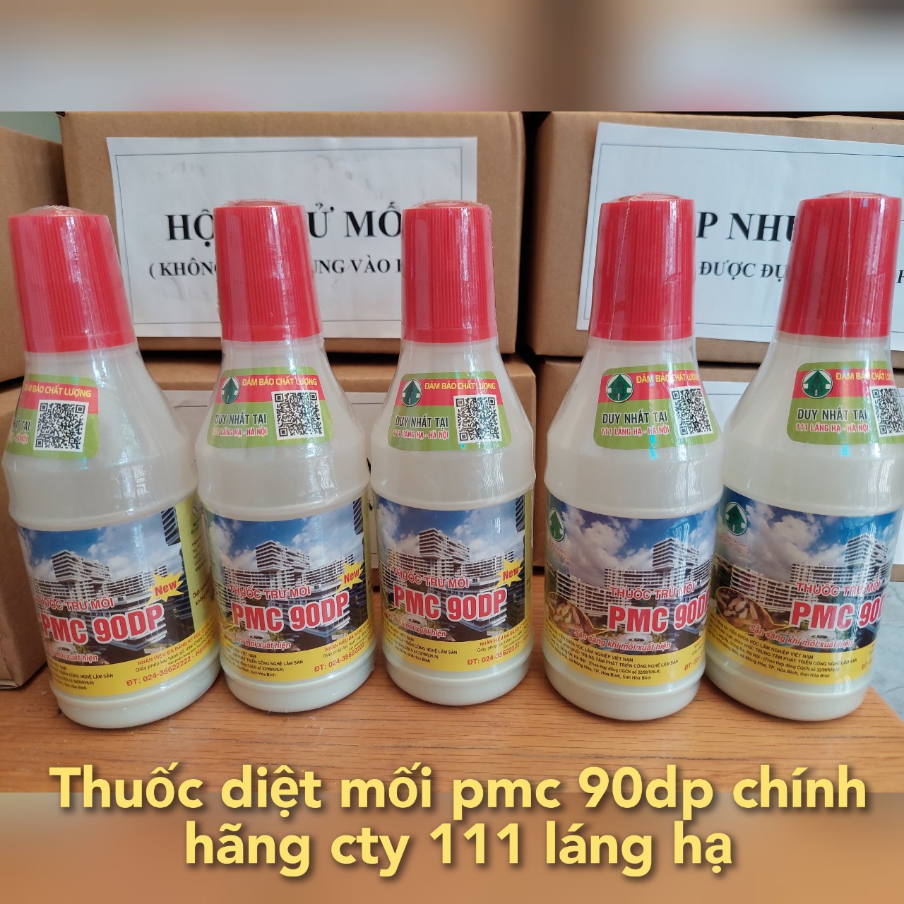 THUỐC LÂY NHIỄM DIỆT MỐI TẬN GỐC PMC 90 - 80GR - SẢN PHẨM CÔNG TY 111 LÁNG HẠ