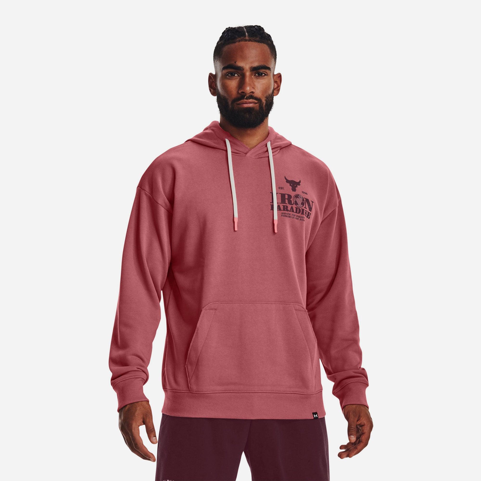 Áo hoodie thể thao nam Under Armour Pjt Rck Hg Hwt Terry Hdy - 1373562-600