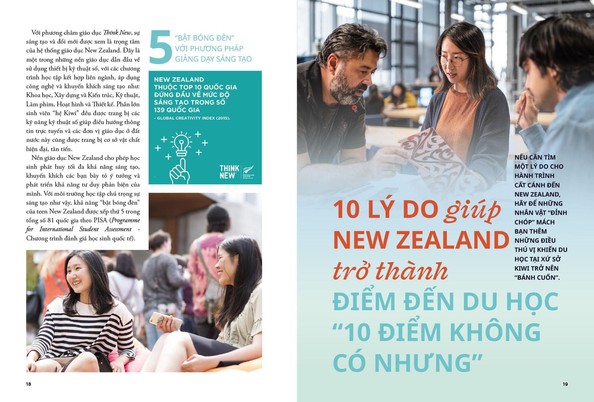 Đến New Zealand Đón Bình Minh Mới - Tặng Kèm Sticket + Huy Hiệu Xinh Yêu