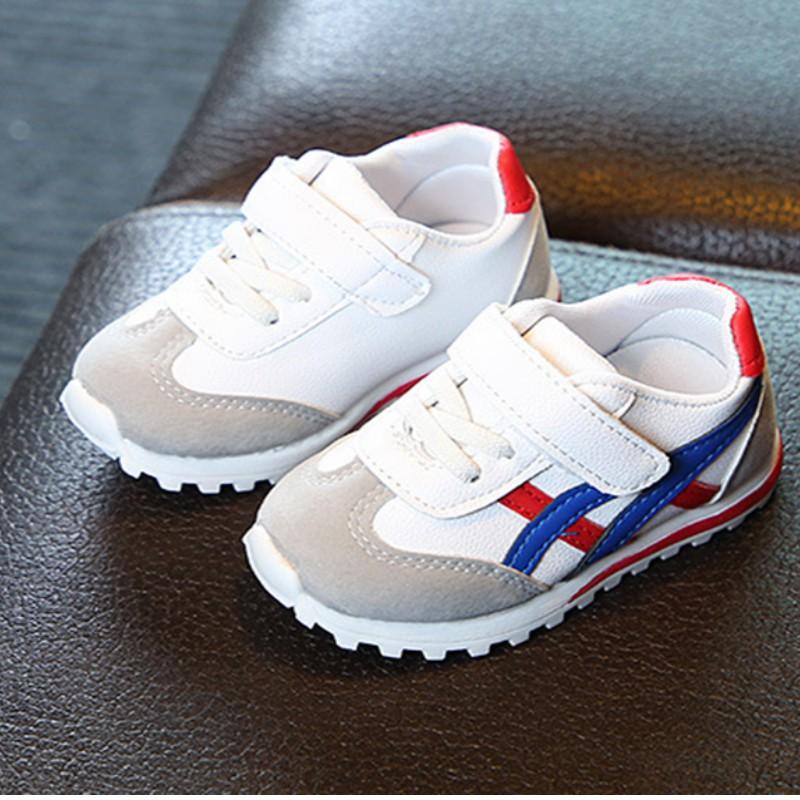 Giày Thể Thao Cho Bé Kiểu Dáng Hàn Quốc 20344 (Phối đỏ)