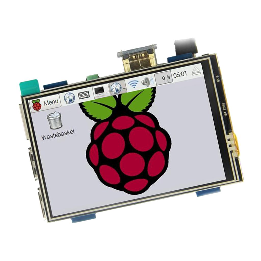 3.5 Inch Cảm Ứng Điện Trở Màn Hình Màn Hình HDMI Mô Đun Cho Raspberry Pi/Máy Tính