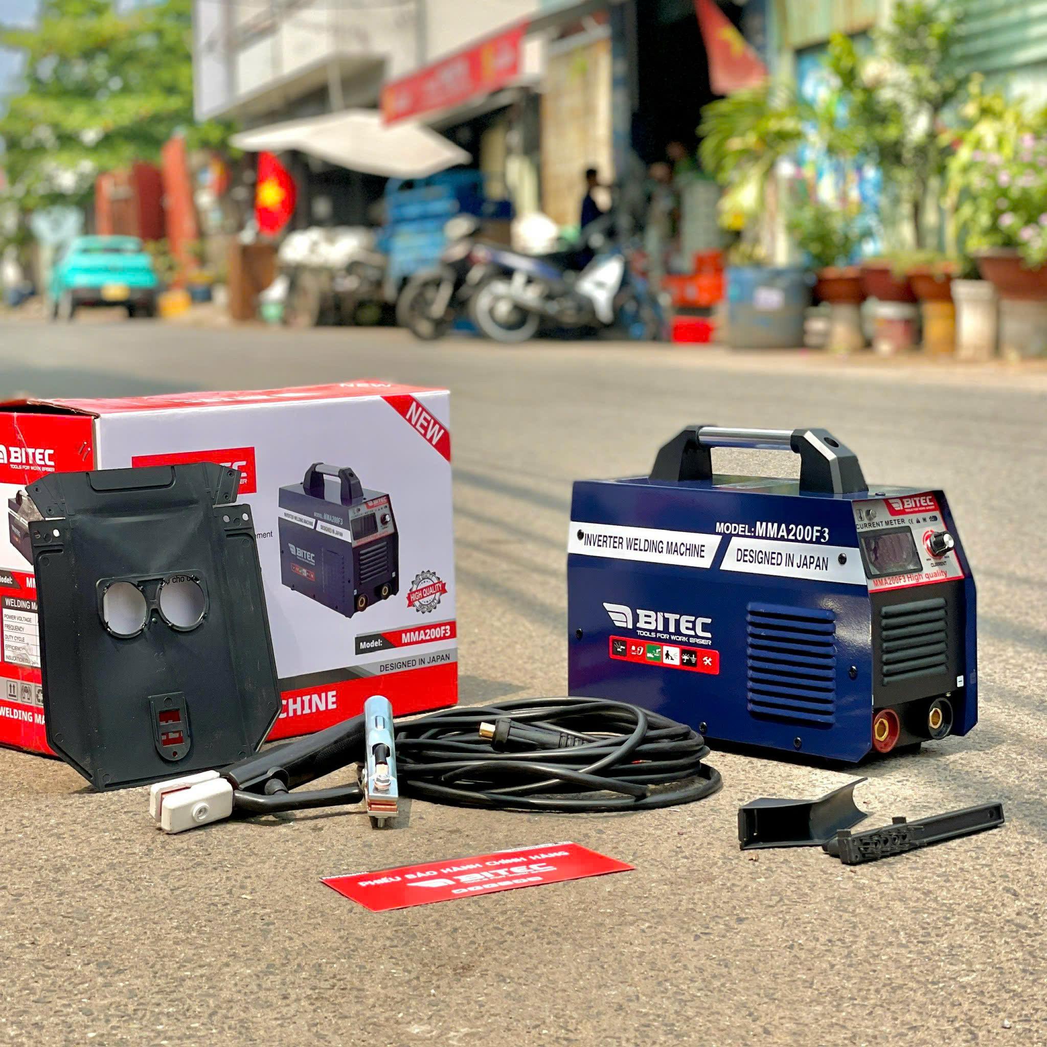 MÁY HÀN QUE 3.2MM 250A BTEC MMA-250F3- HÀNG CHÍNH HÃNG