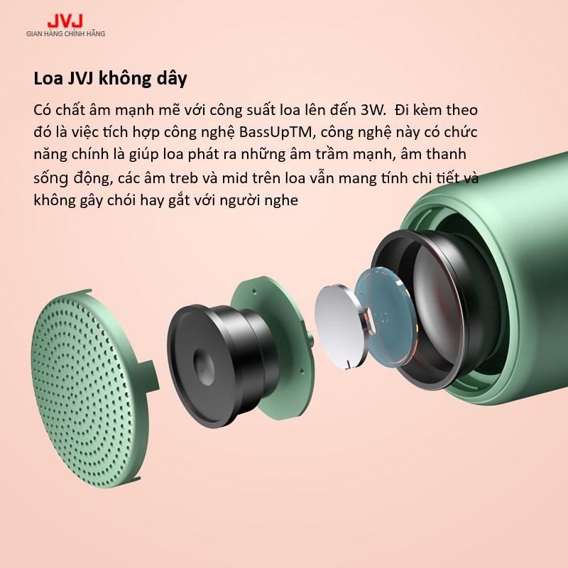 Loa di động Bluetooth JVJ Mini 3D BLT Không Dây - Âm Thanh Nổi Siêu Bass bỏ túi mang theo tiện lợi nhiều màu sắc - Hàng Chính Hãng