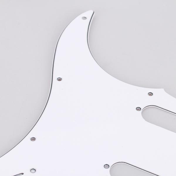 Left Hand Pickguard 3 Ply 11 Hole For Strat Guitar SSH