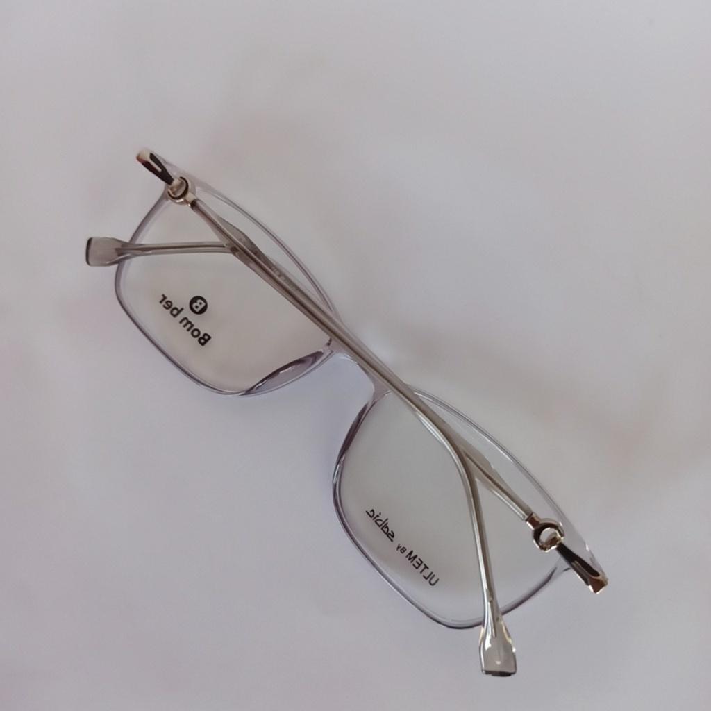 Gọng kính cận bomber thời trang nữ from kính đẹp phù hơp để lắp mặt cận
