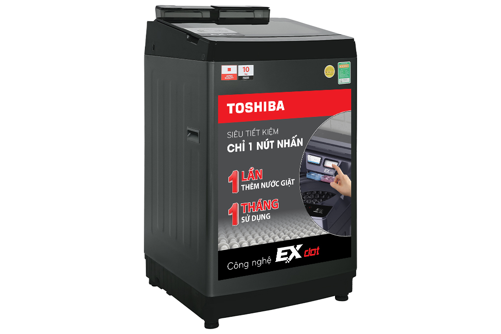 Máy giặt Toshiba Inverter 10 kg AW-DUM1100JV(SG) - Hàng chính hãng - Chỉ giao HCM