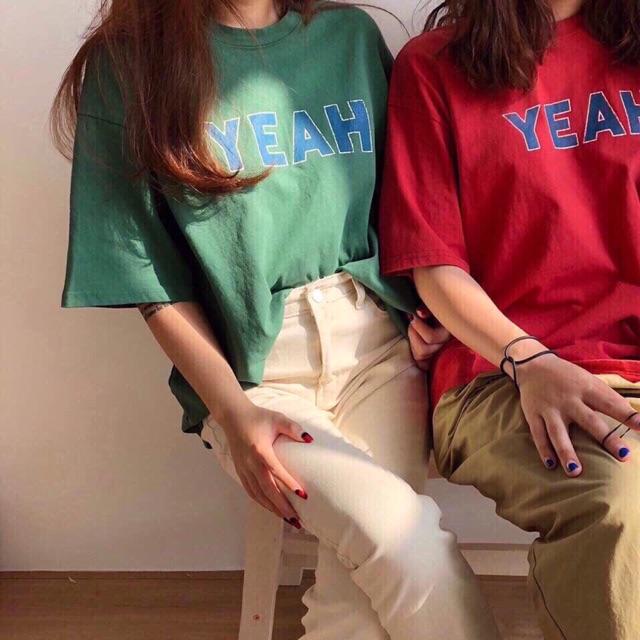 Áo thun tay lỡ form rộng