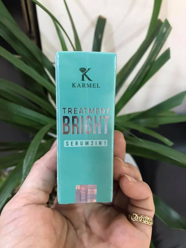 Serum giảm thâm và căng bóng da KARMEL TREATMENT BRIGHT 10ml-50ml ( mẫu mới )