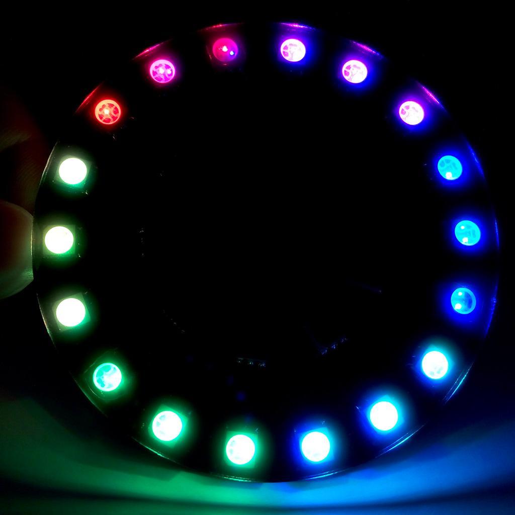 12 Bits IY WS2812 5050 RGB LED Ring Lamp Light LED Full Color Ring Board Kit