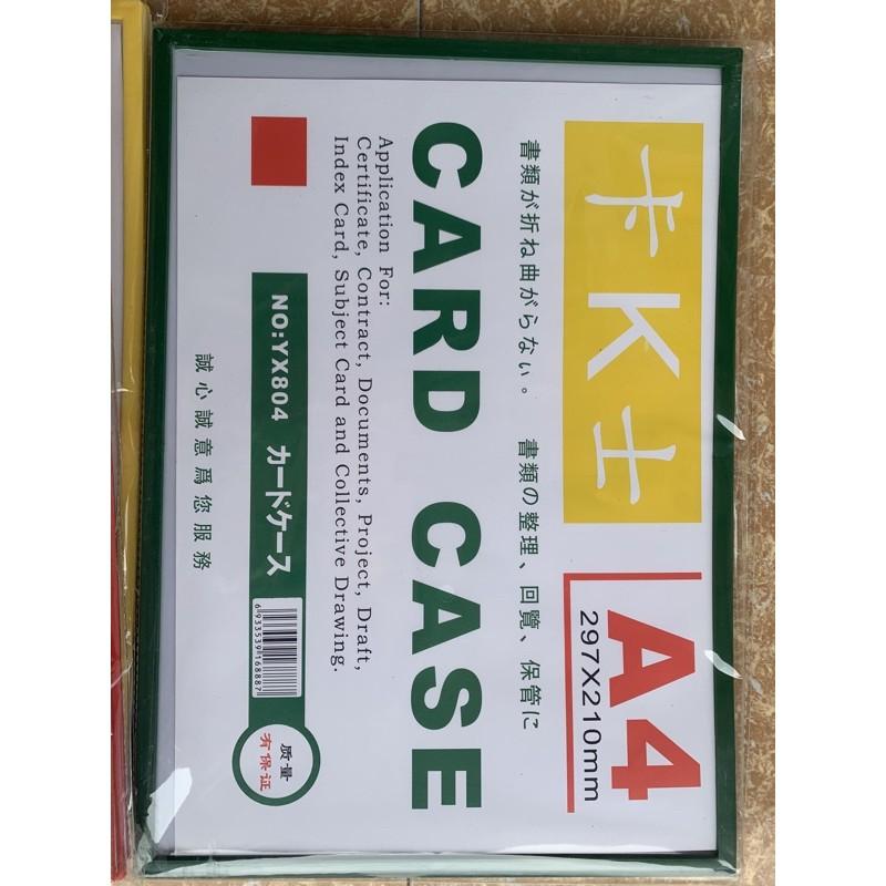 10 chiếc card case nam châm A4 -A3