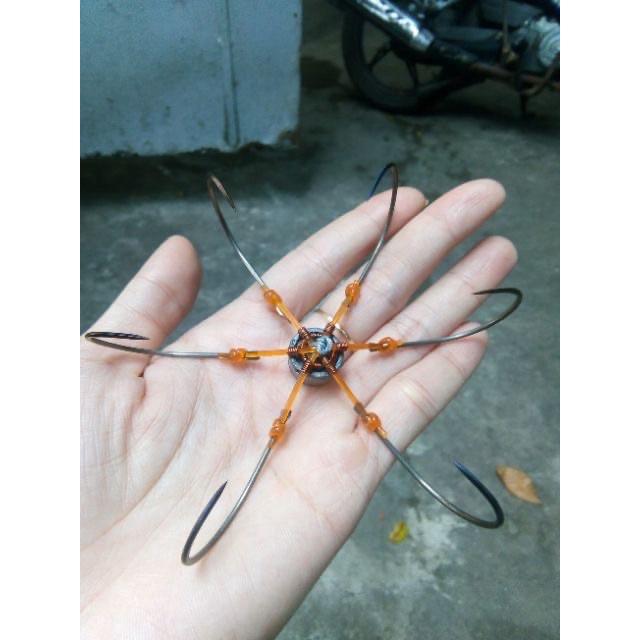 Lưỡi câu lục số 16 dáng soài lưỡi cực sắc bén