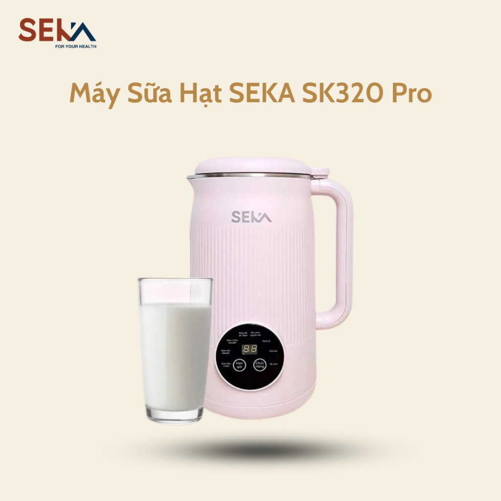 Máy Làm Sữa Hạt SEKA SK320 PRO - Hàng Chính Hãng