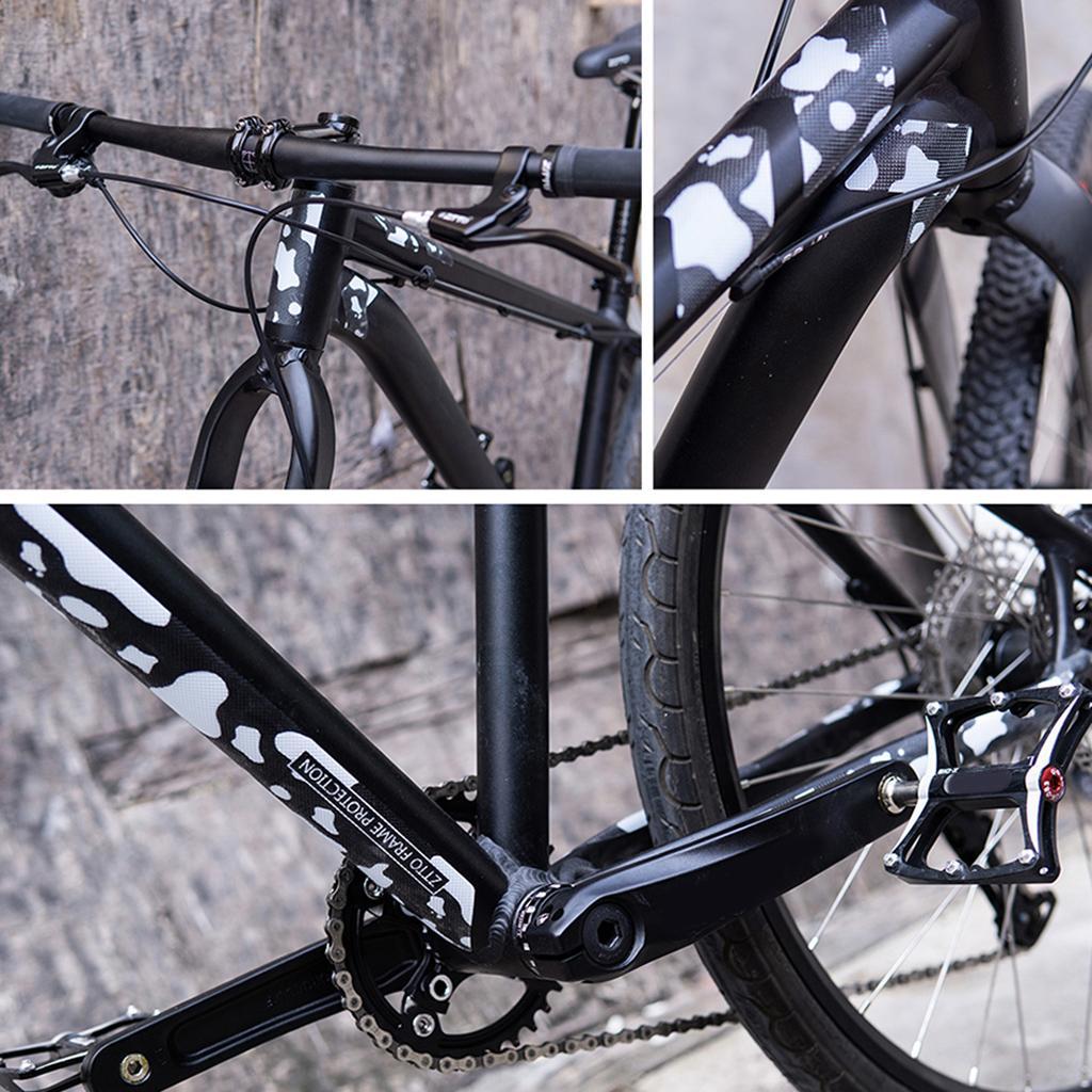 2x Bike Chain Stay & Frame Anti-Scratch Protector Protective Sticker
