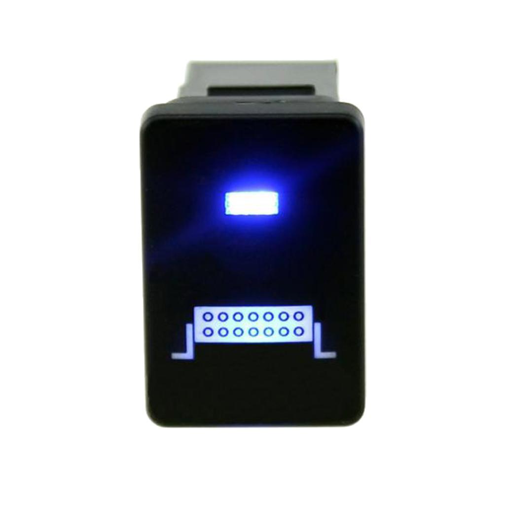 Blue LED Light Bar Push Button Switch 12V For   Prado