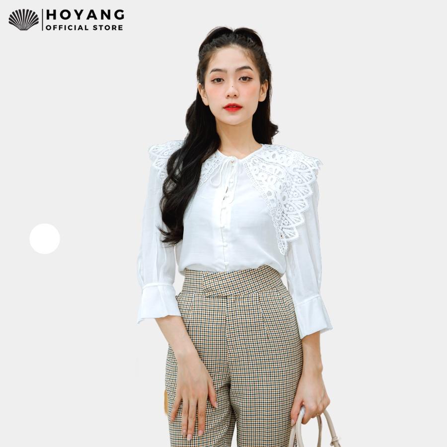 Áo Sơ Mi Ren Đôi Cánh Thiên Thần HOYANG A157