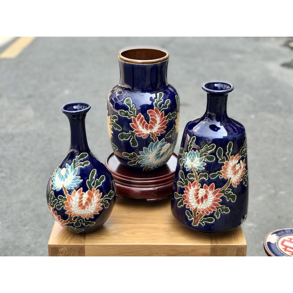 Bình Hoa Cúc Dương HN Gốm Sứ Thủ Công Nam Bộ Trang trí decor cắm hoa trưng hoa
