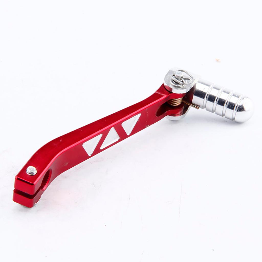 CNC Alloy HD Gear Lever Shifter Handle 110cc 125cc Pit Pro Dirt Bike Red
