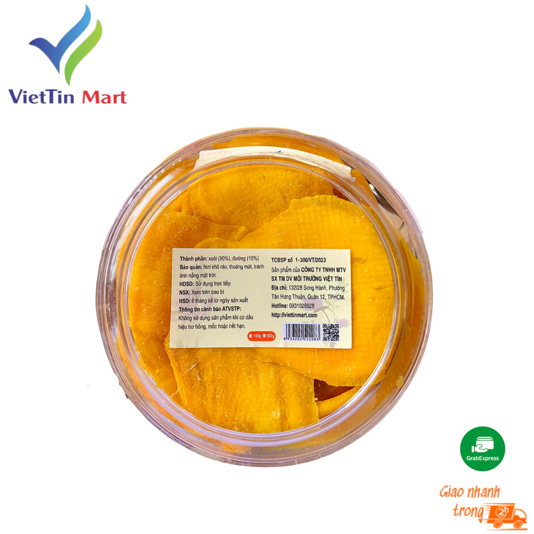 XOÀI SẤY DẺO XẾP HOA HỒNG VietTin Mart