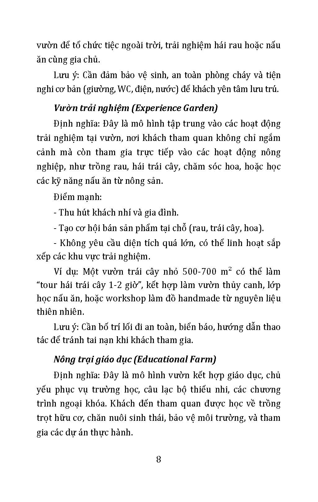 Làm Nông Kiểu Mới - Xanh, Sạch, Bền Vững: Làm Du Lịch Tại Vườn Nhà