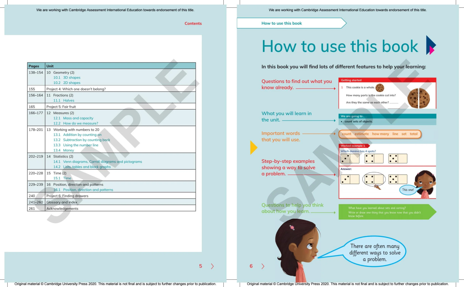 Cambridge Primary Mathematics Learner's Book 1 With Digital Access (1 Year) 2nd Edition