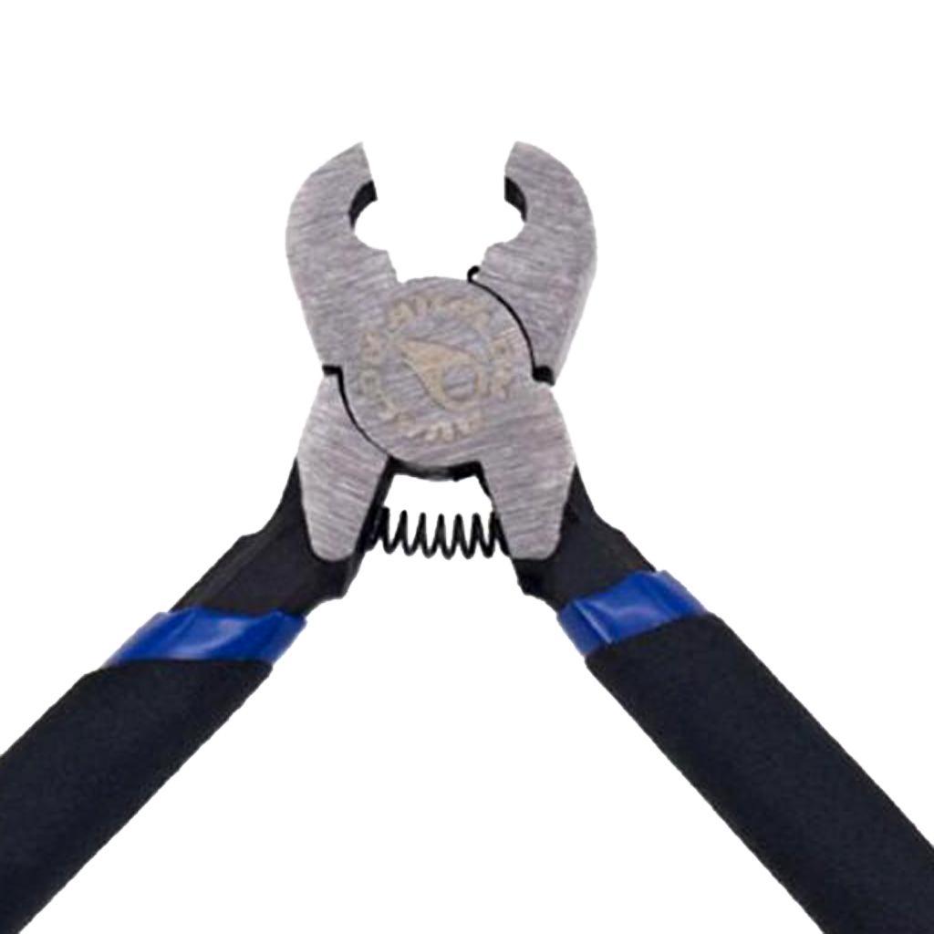 6 Pcs Bow String Nocks Set Buckle Clips Nocking Point + 1 Pcs Black Pliers