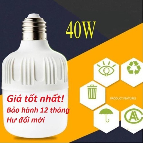 6 bóng đèn led 40w