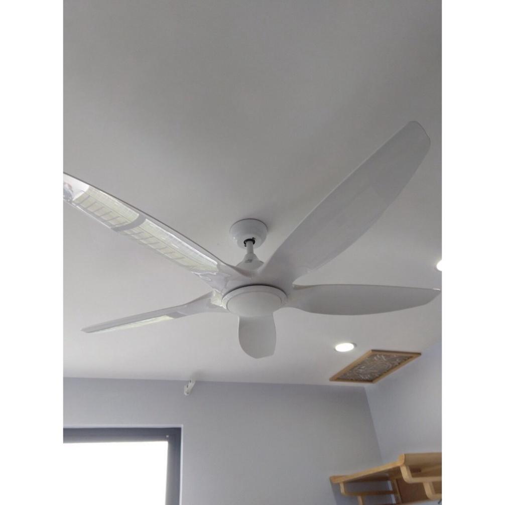 Quạt trần trên nhà HUANNGA nguyên nhân DC Hút Ẩm, hiệu suất 90w, Lõi Đồng 2D Gió,Tặng Kèm Móc cao su đ