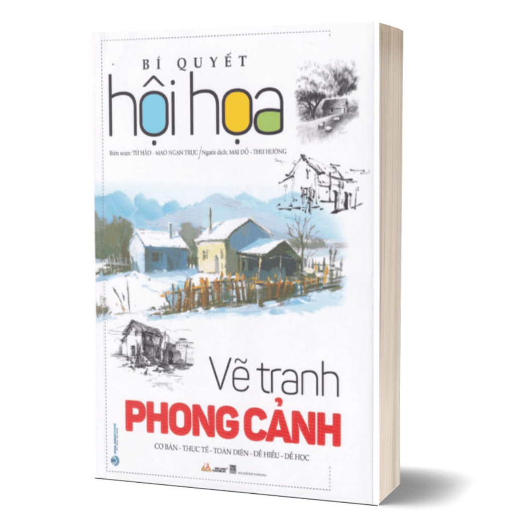  Bí Quyết Hội Họa ( Phong Cảnh- Hình Khối - Tĩnh Vật- Chân Dung)- Bách Khoa Toàn Thư Thực Hành Hội Họa (Bộ 5cuốn)