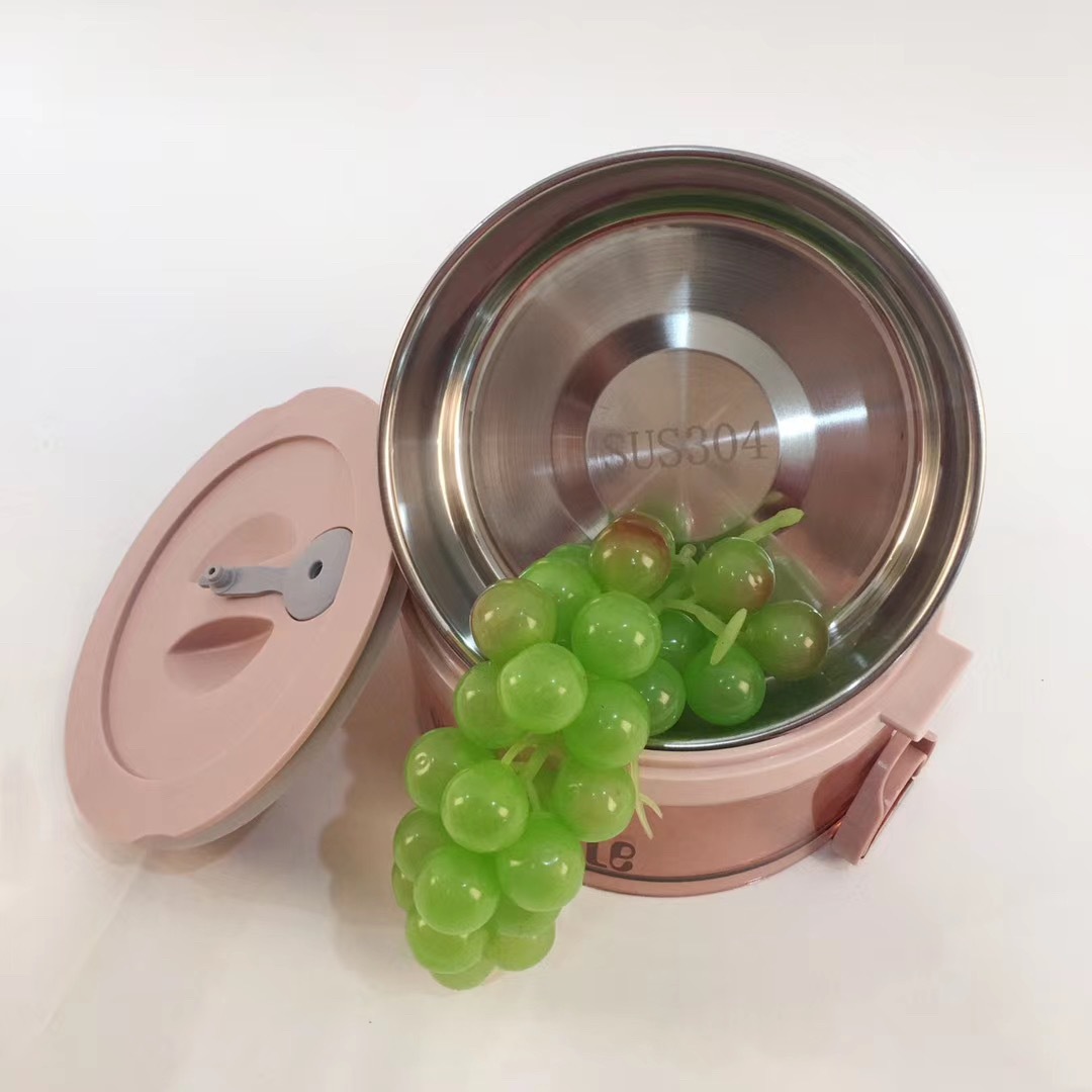 Cặp lồng 2 tầng 3 ngăn inox 304 mang cơm canh cao cấp- Hàng đẹp sang trọng
