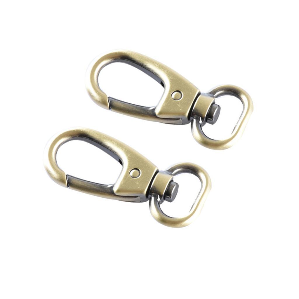 4Pack Swivel   Clip Hook Lobster Claw Clasp for Purse Bag Strap Copper
