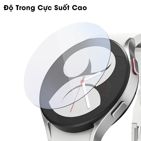 Kính Cường Lực Màn Hình Dành Cho Samsung Galaxy Watch 4 / Watch4 Classic 42mm 46mm 40mm 44mm Trong Suốt 3D Tặng kèm bộ phụ kiện dán - Handtown - Hàng Chính Hãng