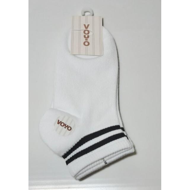 TẤT VỚ CỔ NGẮN Hai sọc ngang ở cổ vớ Chất liệu thun cotton Êm mát Thấm hút mồ hôi