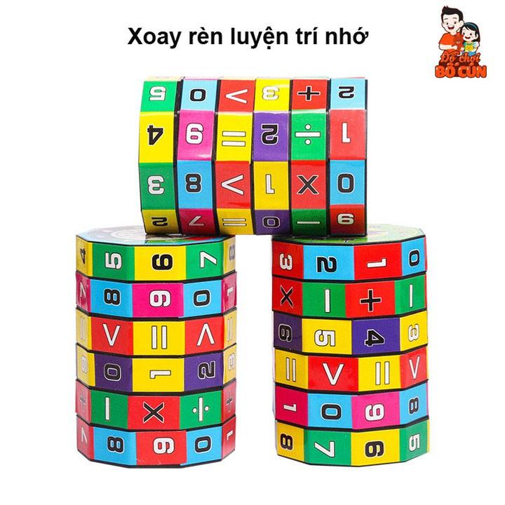 ĐỒ CHƠI RUBIK TOÁN HỌC XOAY RÈN LUYỆN TRÍ NHỚ