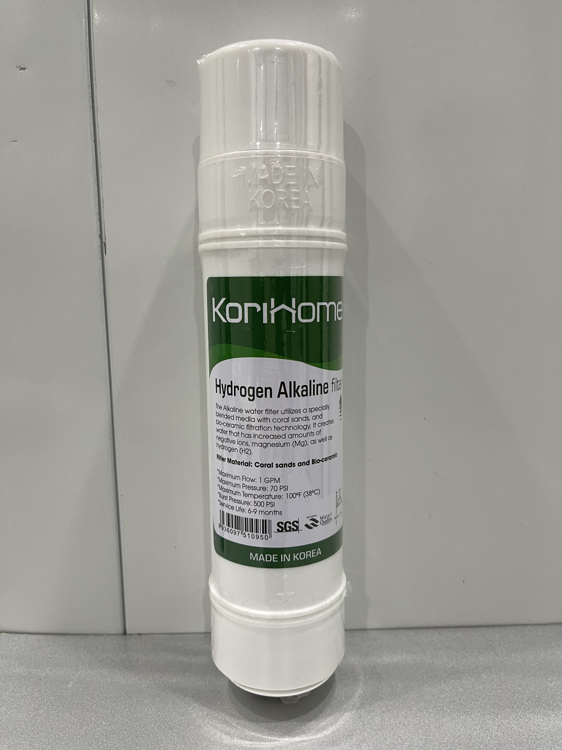 Lõi Hydrogen Alkaline Korihome, Nhập khẩu Hàn Quốc - Hàng chính hãng