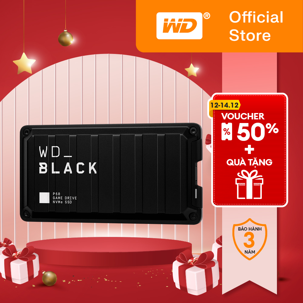 Hình ảnh Ổ cứng di động WD Black P50 Game Drive SSD Hàng Chính Hãng