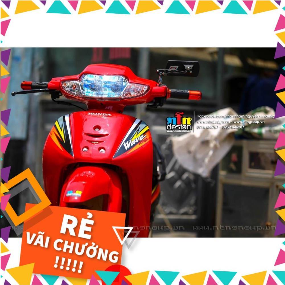 Tem Rời Wave Nhỏ Mẫu Đỏ Đen Vàng