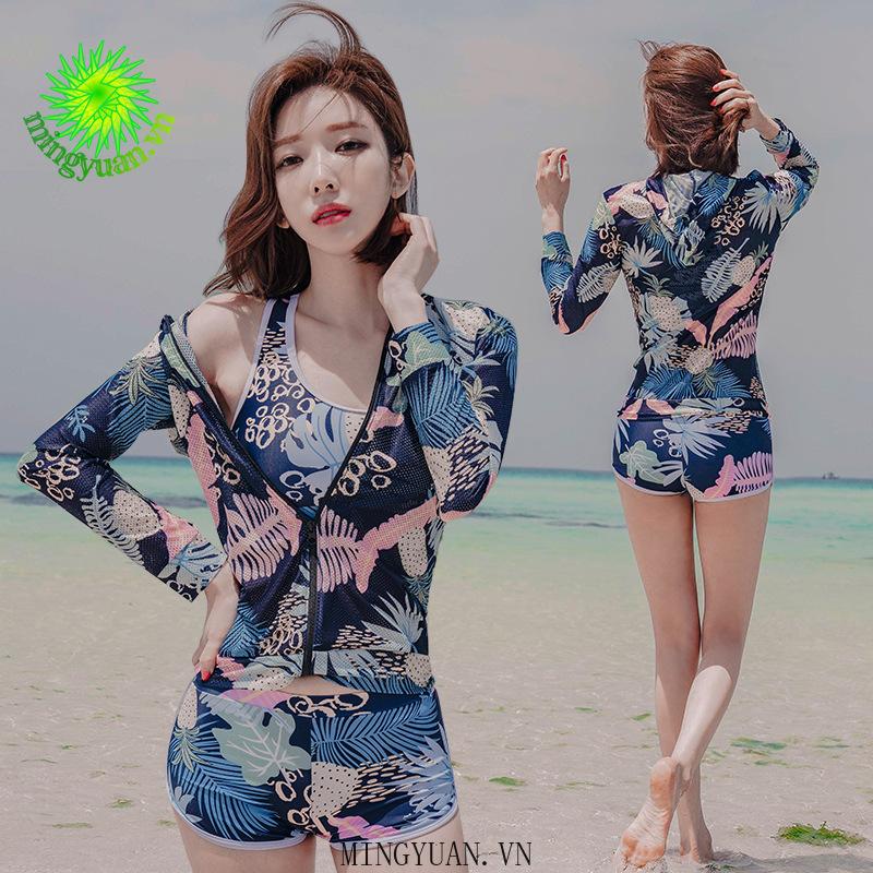 Set Áo Khoác Dài Tay Có Nón + Quần Dài + Áo Khoác Thời Trang Cho Nữ