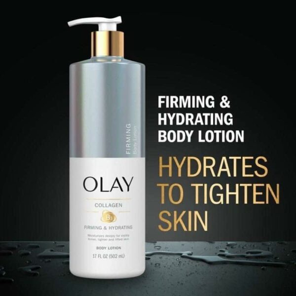 Dưỡng thể Olay Collagen B3 Firming &amp; Hydrating Body Lotion 502ml của Mỹ ( không xuất hóa đơn đỏ )