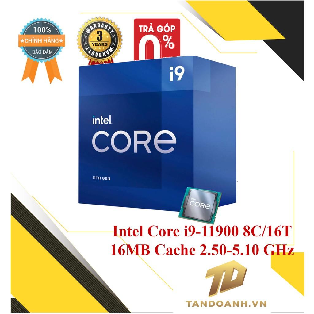 BỘ VI XỬ LÝ Intel Core i9-11900 8C/16T 16MB Cache 2.50 GHz Upto 5.10 GHz